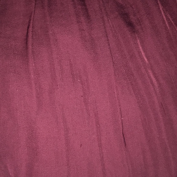 Kimchi Blue Baby Doll Sweater Tunic Dress - Burgundy - Size XS - Picture 5 of 7